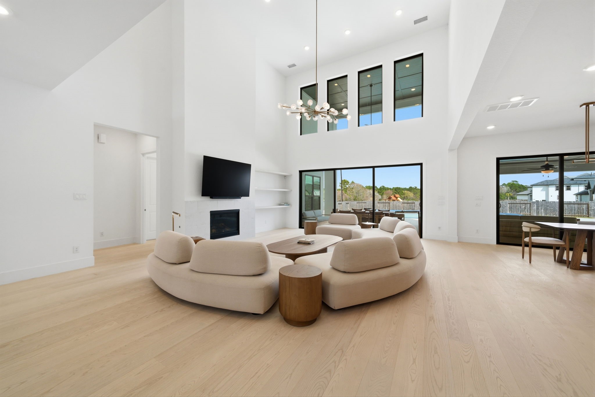 4906 Lagos Lagoon Way Spring, TX 77389 - Photo 9 of 48 Bright and open living area with large windows and natural light.