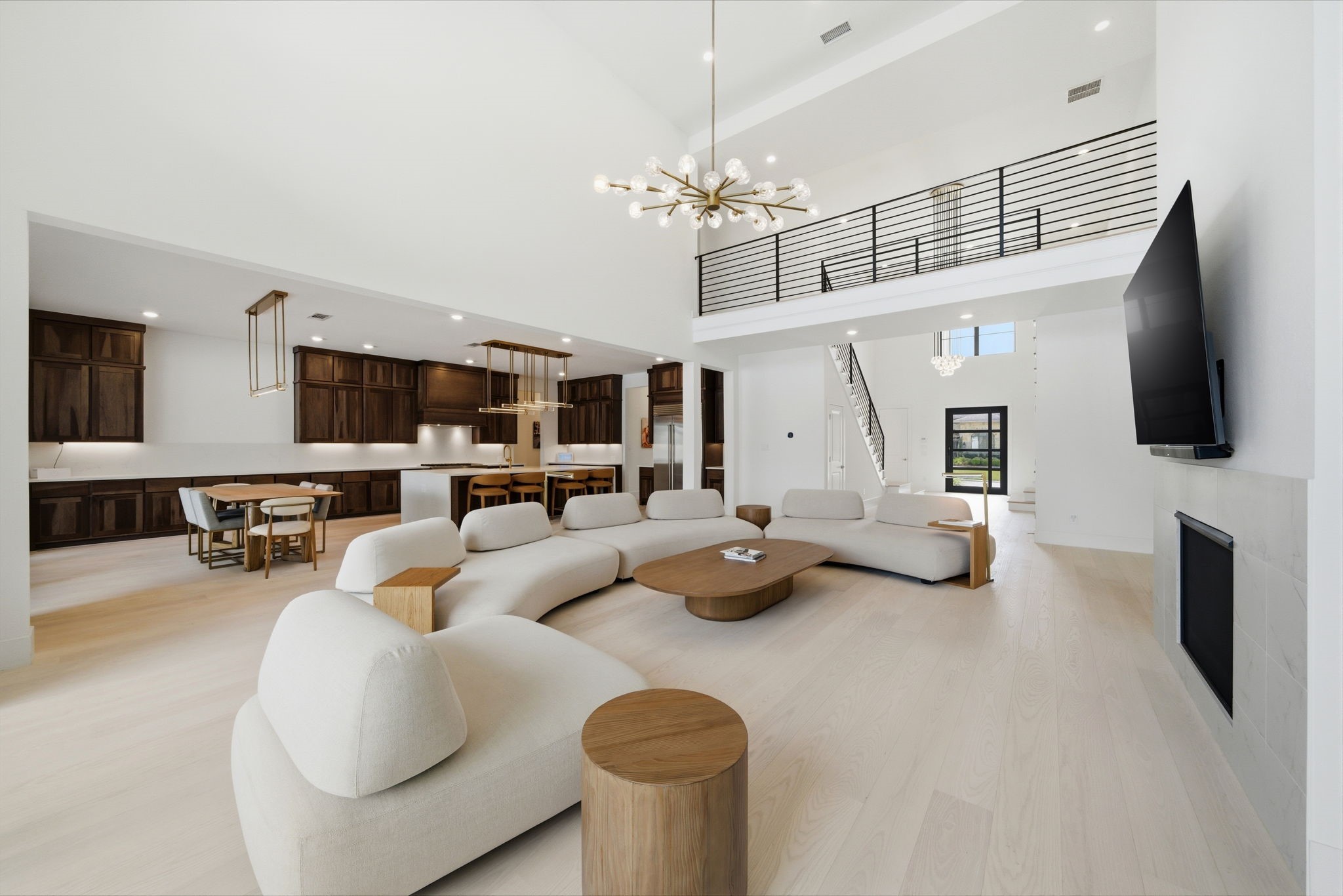 4906 Lagos Lagoon Way Spring, TX 77389 - Photo 10 of 48 Open-concept living room designed for modern comfort and entertaining