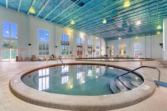 a view of a swimming pool