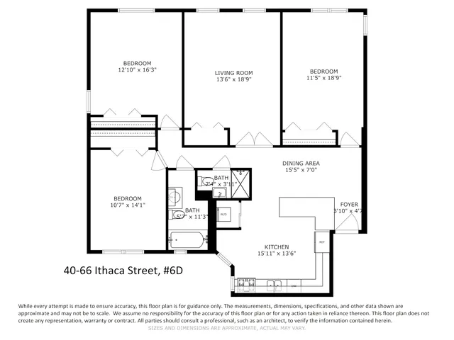 $749,500 | 40-66 Ithaca Street, Unit 6D | Elmhurst