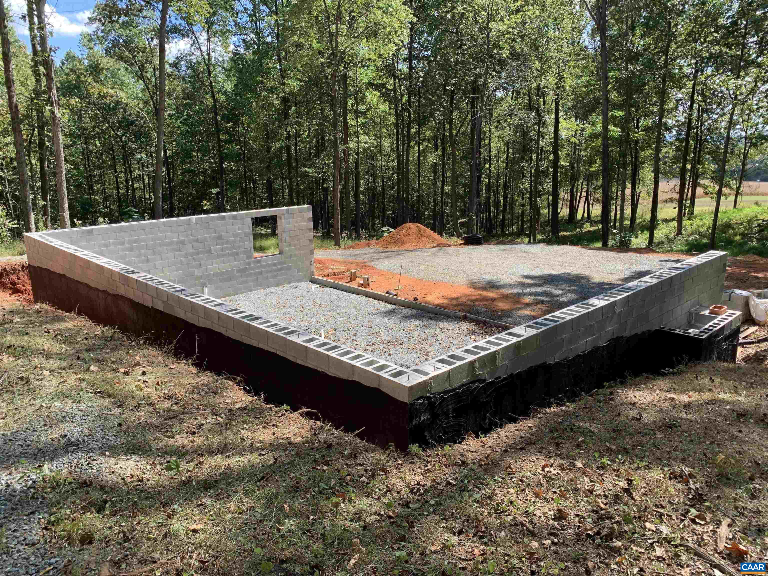 48-13o Courthouse Mountain Road Madison, VA 22727 - Photo 4 of 9 Basement construction
