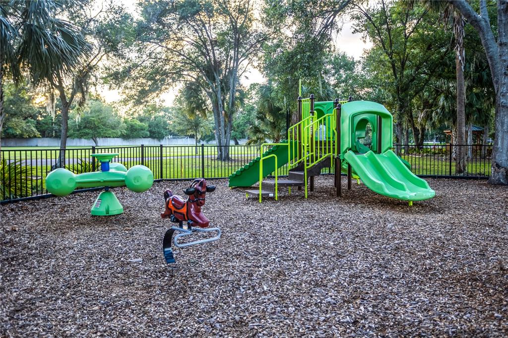 6611 Gates Pointe Way Riverview, FL 33578 - Photo 40 of 55 a view of a park with swings and table