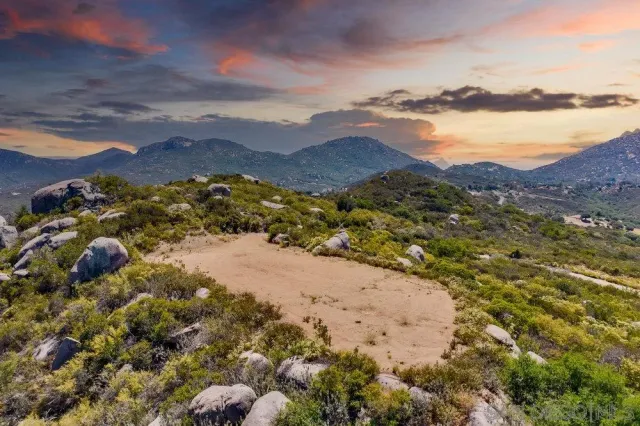 a view of lake and mountain