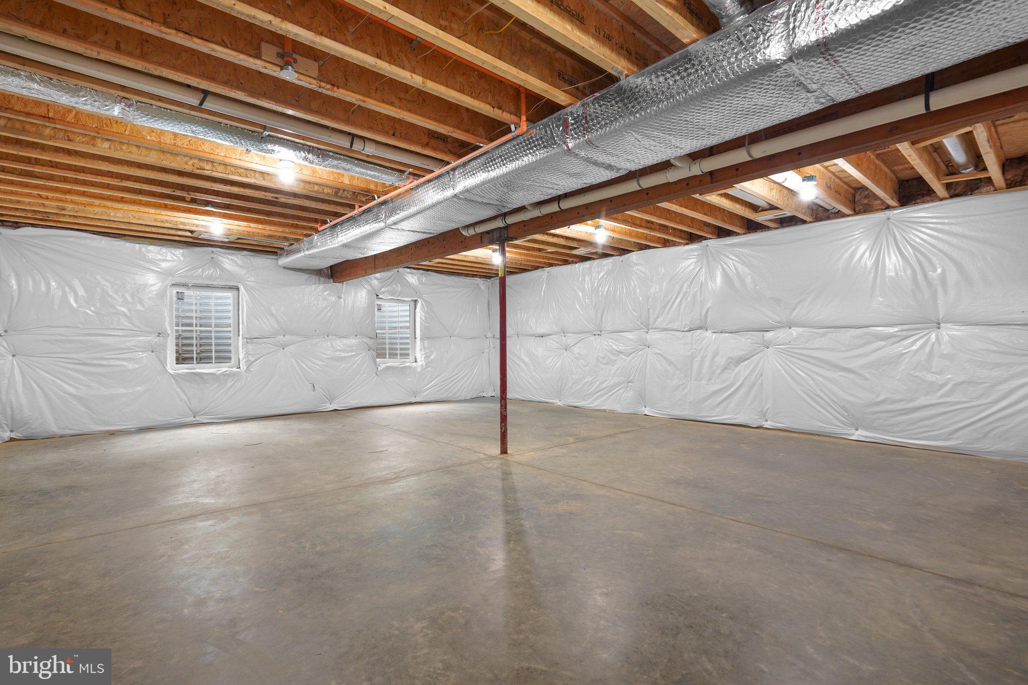 14105 Alderton Road Silver Spring, MD 20906 - Photo 37 of 46 Unfinished Basement