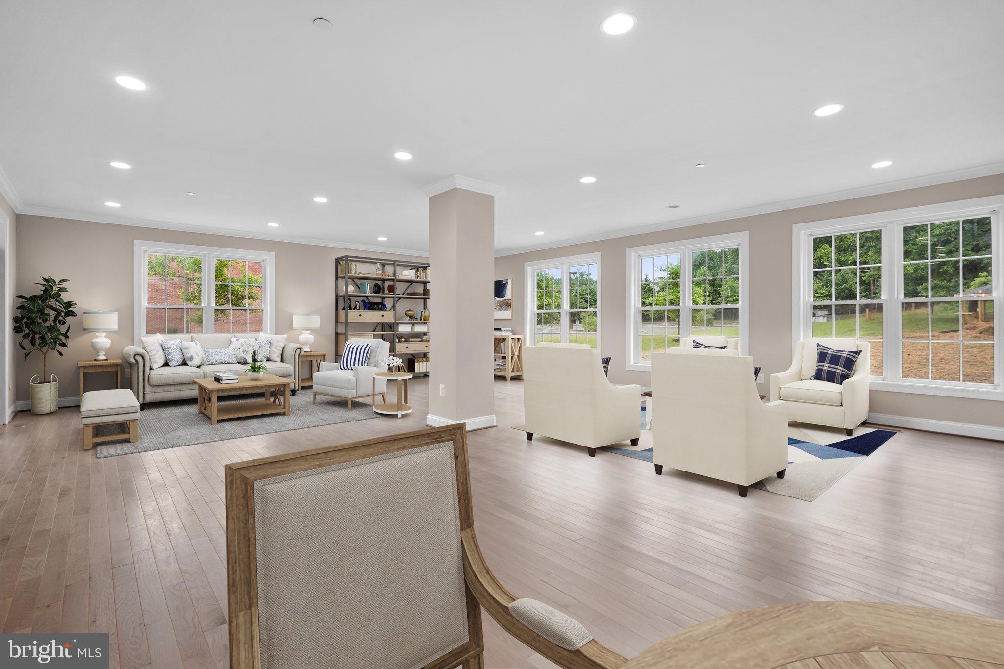 14105 Alderton Road Silver Spring, MD 20906 - Photo 7 of 46 View from Kitchen to Living/Family Room