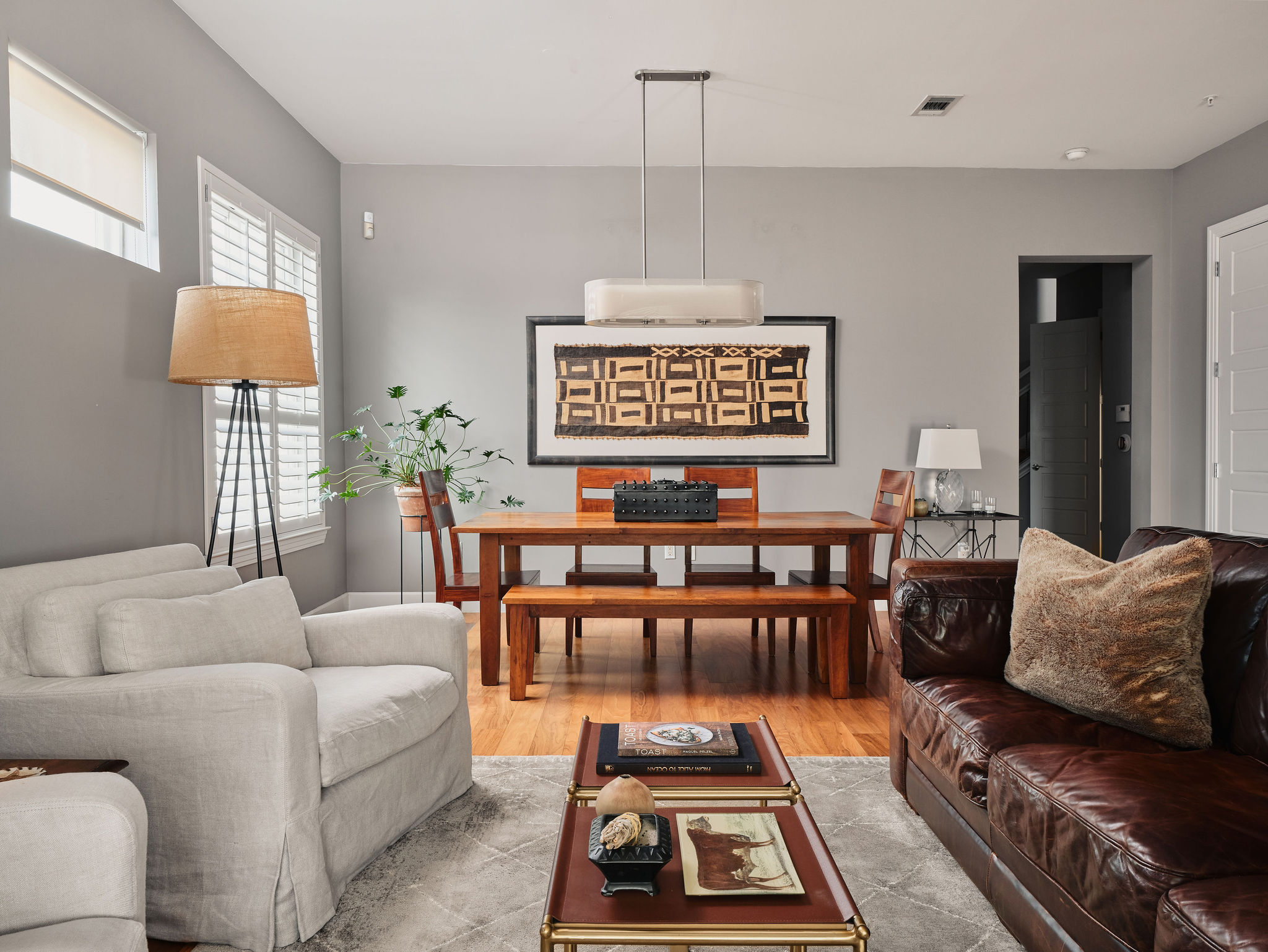 1504 Collier Street, Unit 4 Austin, TX 78704 - Photo 8 of 38 Living room featuring wood finished floors