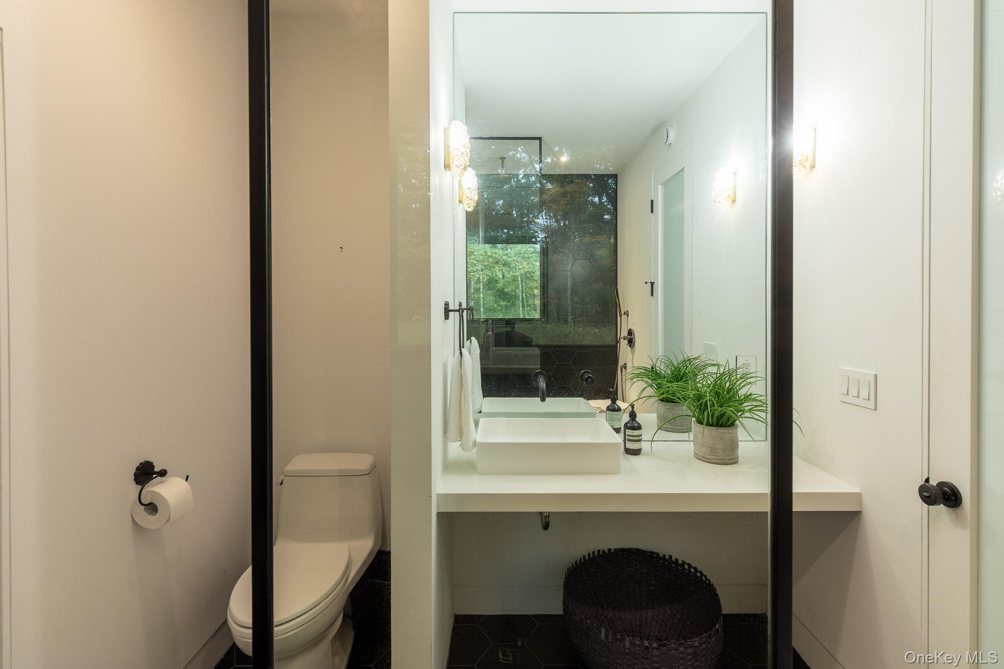 283 Willow Glen Road Red Hook, NY 12571 - Photo 13 of 27 a bathroom with a sink and a mirror