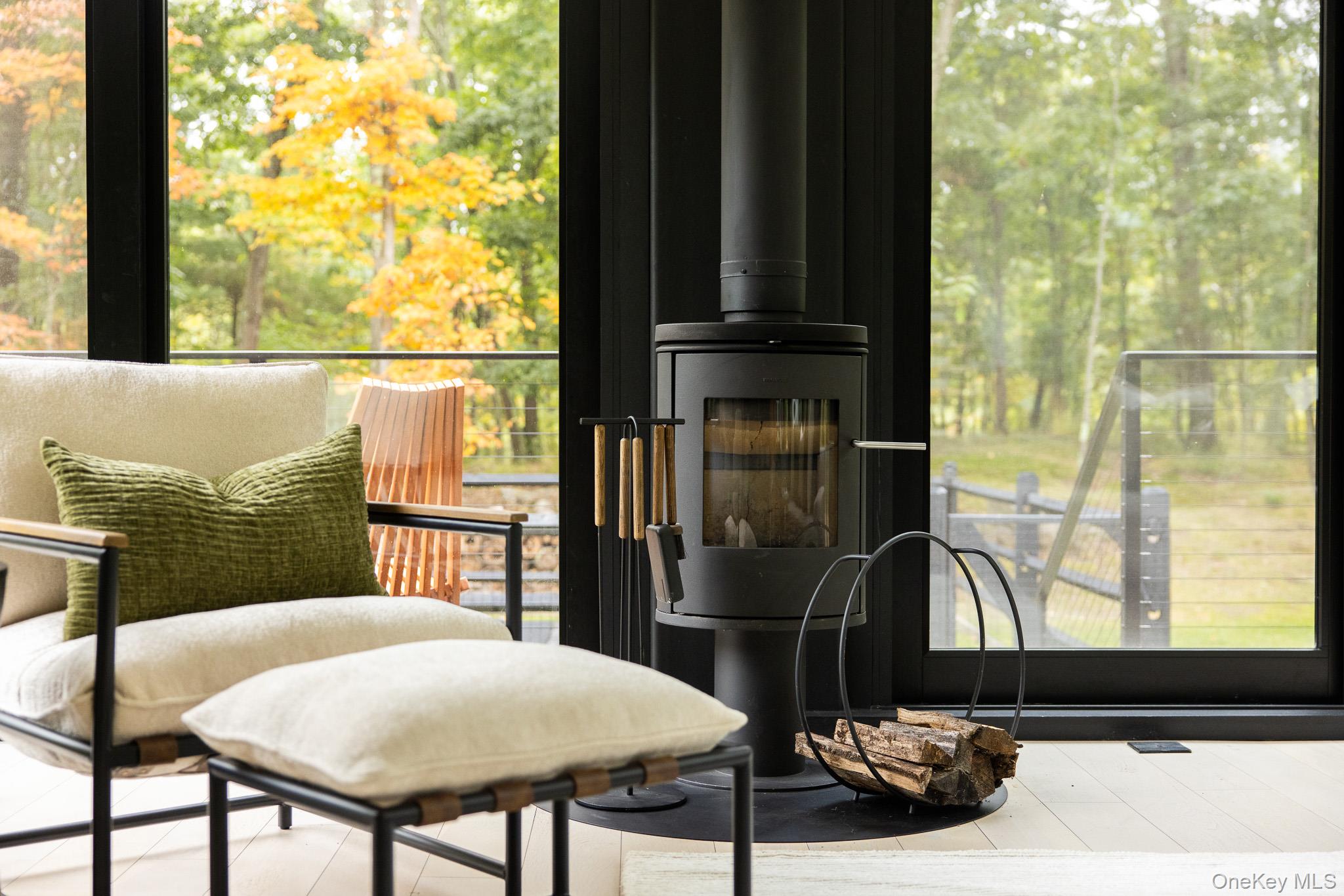 283 Willow Glen Road Red Hook, NY 12571 - Photo 6 of 27 a view of a balcony dining table and chairs