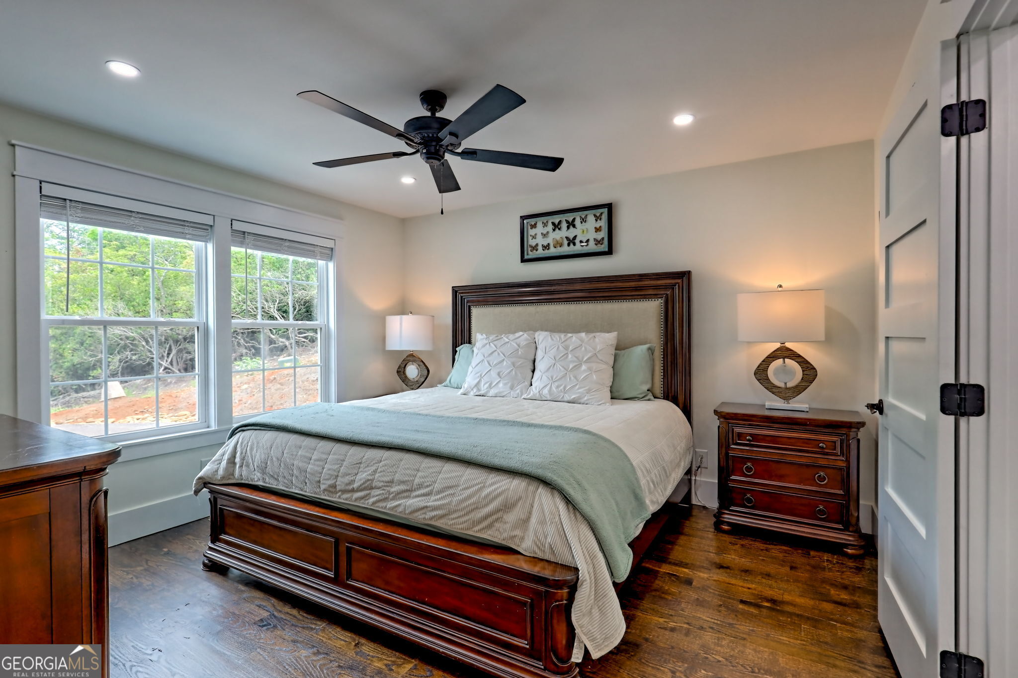 63 Redwood Lane Tiger, GA 30576 - Photo 29 of 84 a bedroom with a bed and a large window