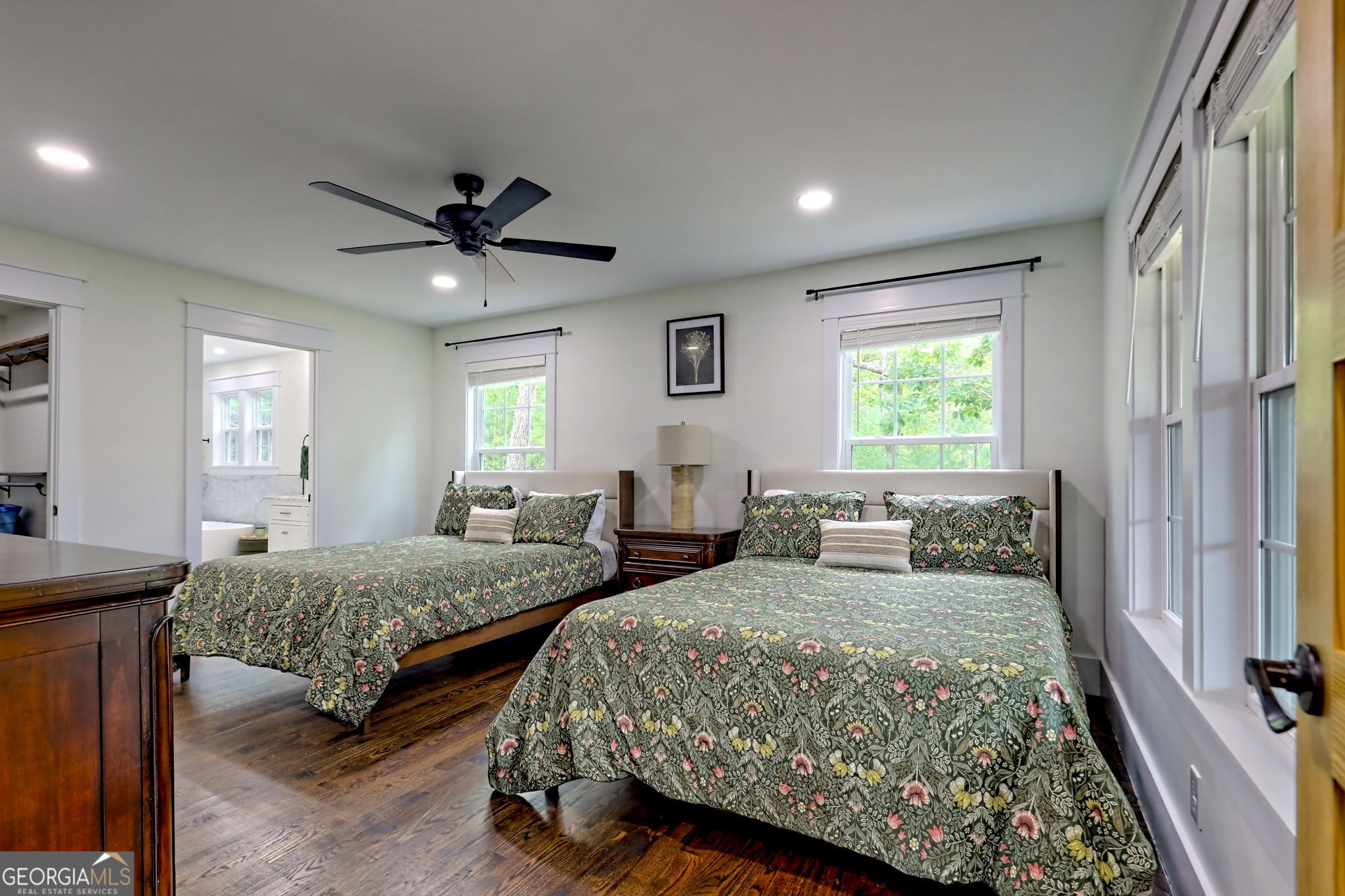 63 Redwood Lane Tiger, GA 30576 - Photo 38 of 84 a bedroom with two beds and a window