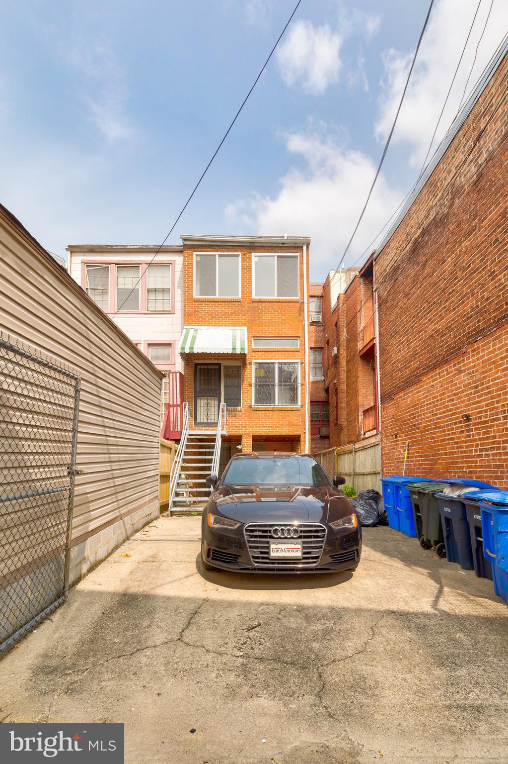 1120 Columbia Road Northwest Washington, DC 20009 - Photo 52 of 53 Rear Exterior / Parking