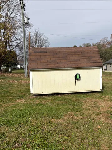 a view of an outdoor space and yard