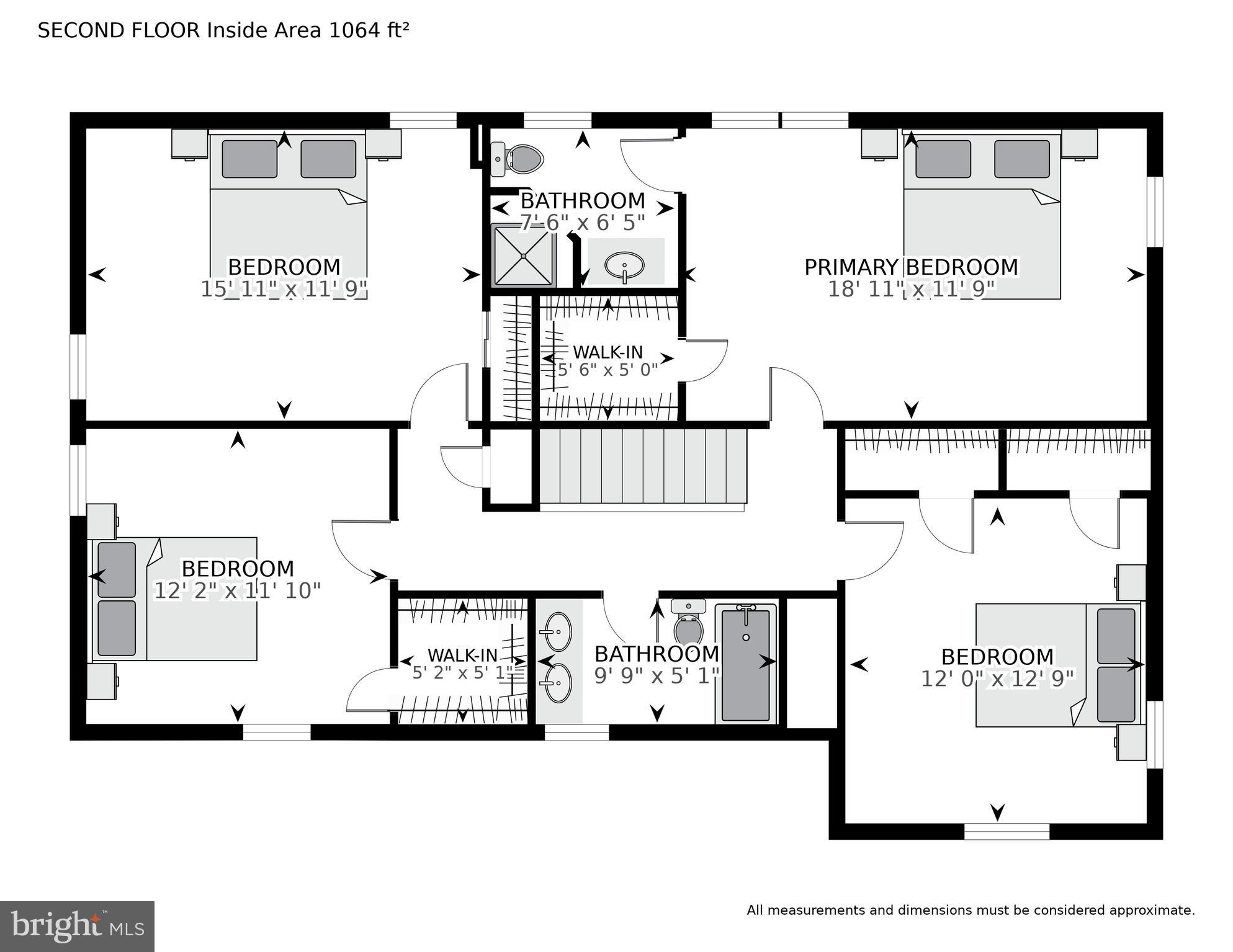 10411 Gatewood Terrace Silver Spring, MD 20903 - Photo 45 of 47 Upper Level Floor Plan