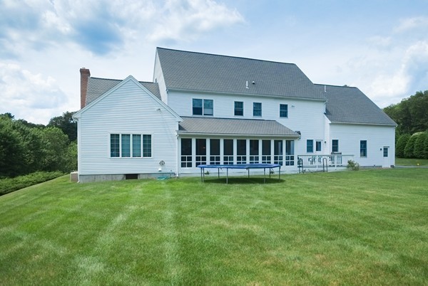 45 York Road Wayland, MA 01778 - Photo 28 of 30 a aerial view of a house with a garden