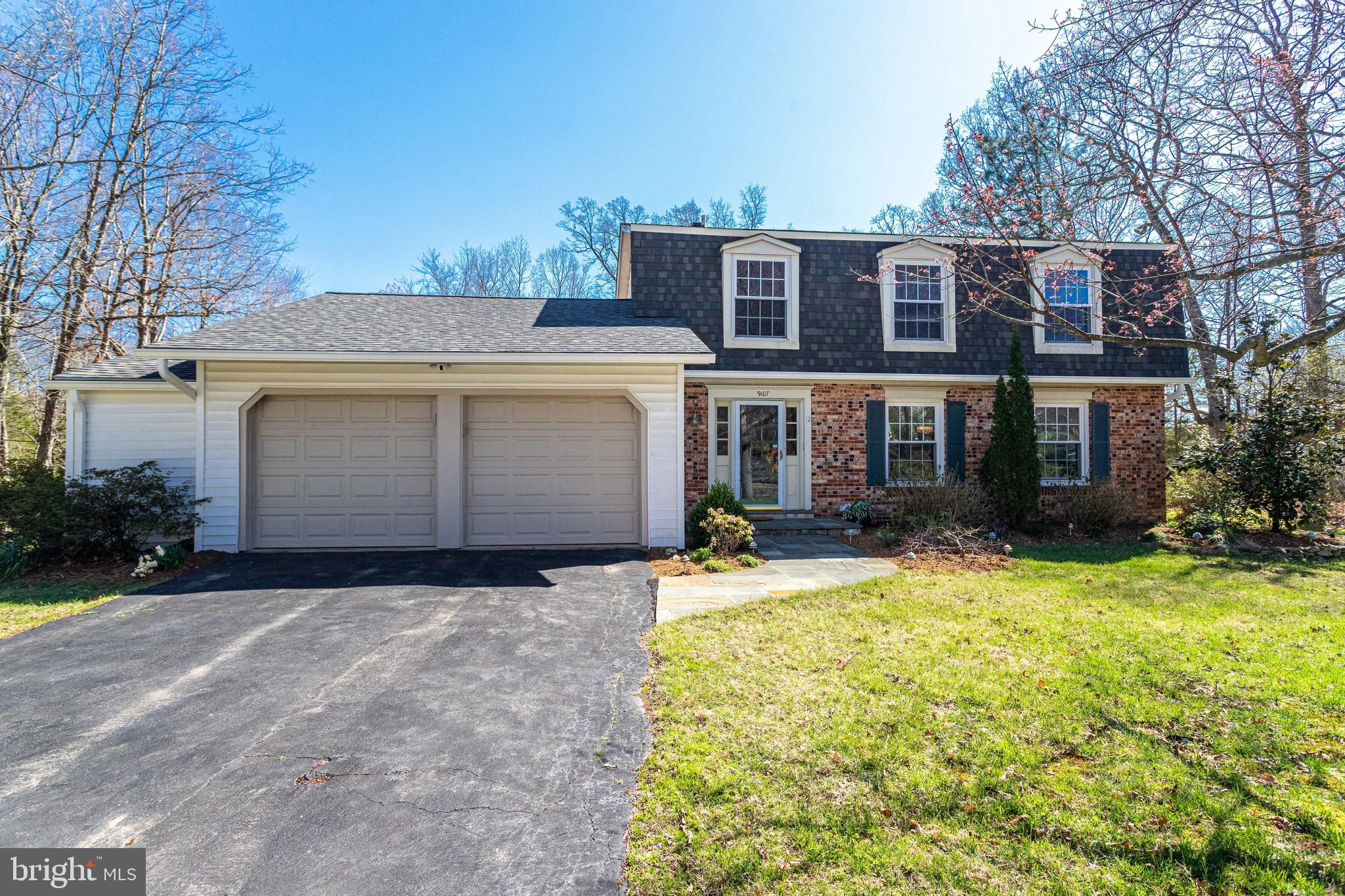9107 Rookings Court Springfield, VA 22153 - Photo 1 of 86 Brick Front Colonial w/Expanded 2-Car Garage