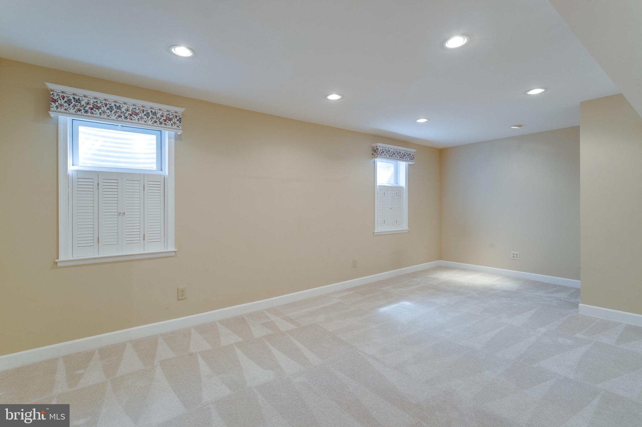9107 Rookings Court Springfield, VA 22153 - Photo 47 of 86 Large Rec Room w/Space for Media Area & Game Room