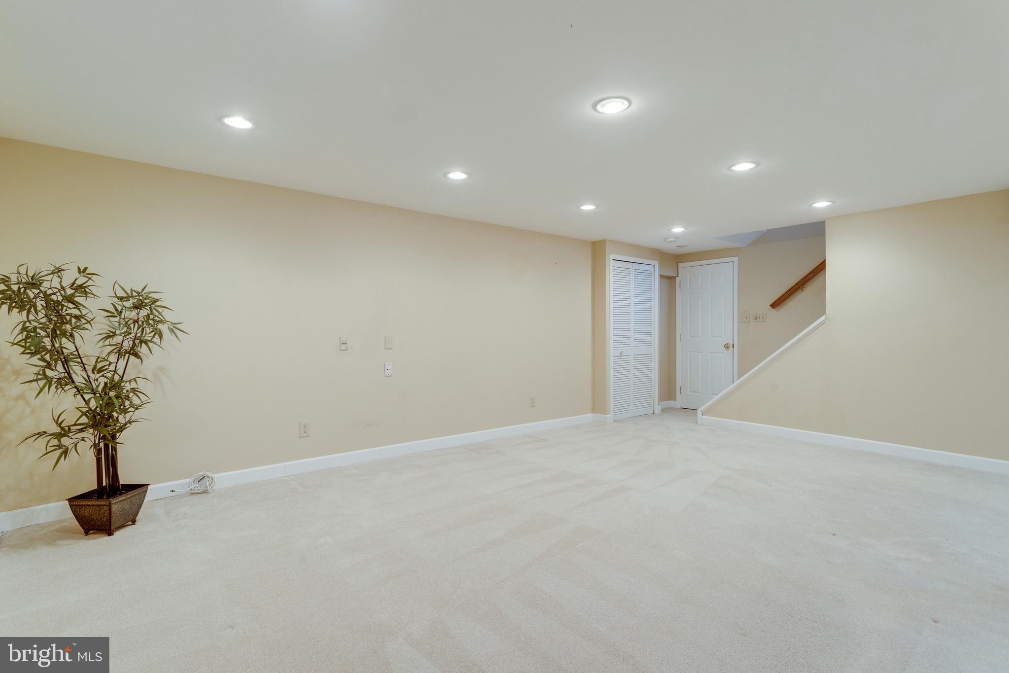 9107 Rookings Court Springfield, VA 22153 - Photo 50 of 86 Large Rec Room w/Space for Media Area & Game Room