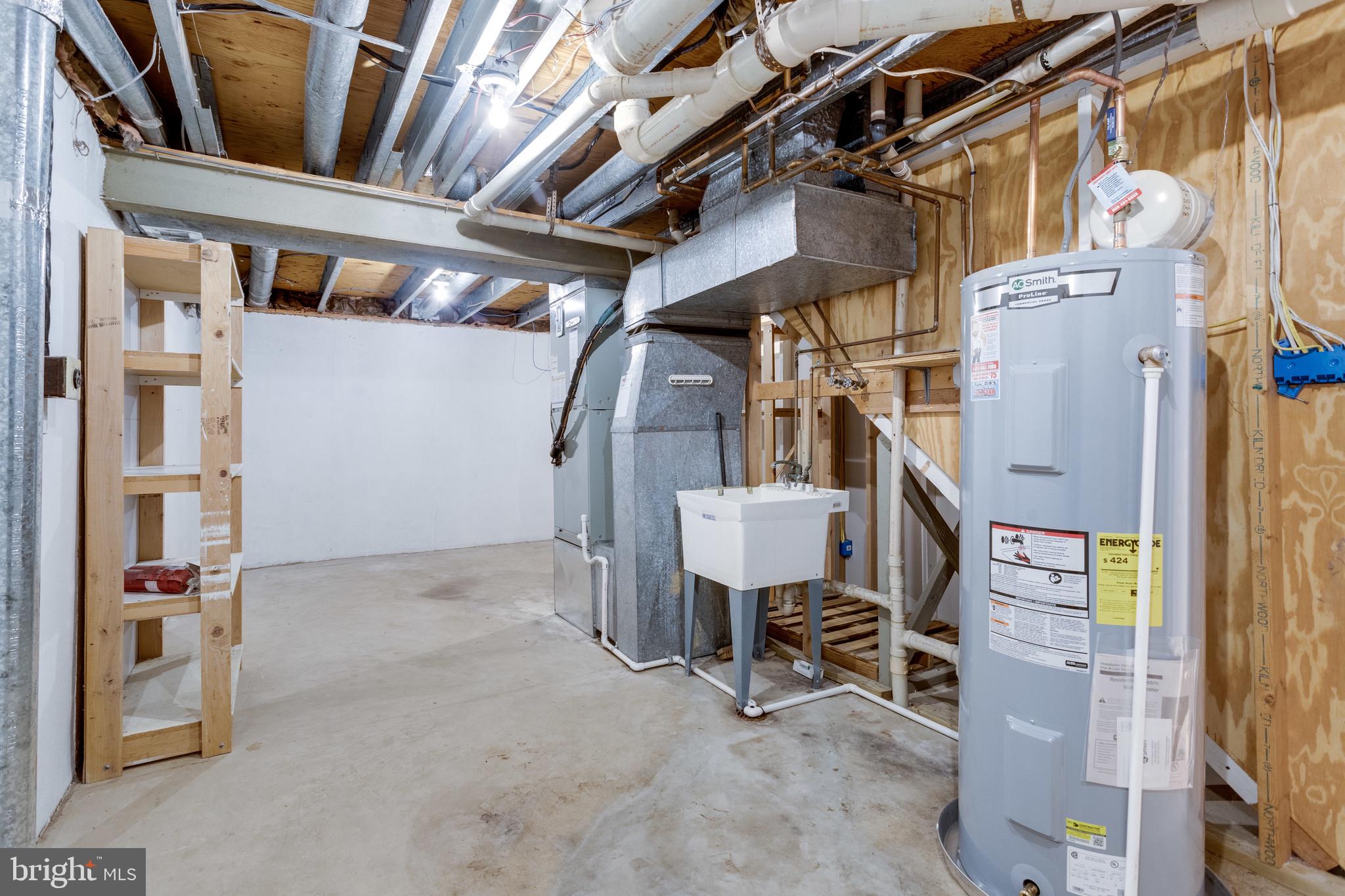 9107 Rookings Court Springfield, VA 22153 - Photo 51 of 86 Utility Area w/Storage Space + Room to Create Gym