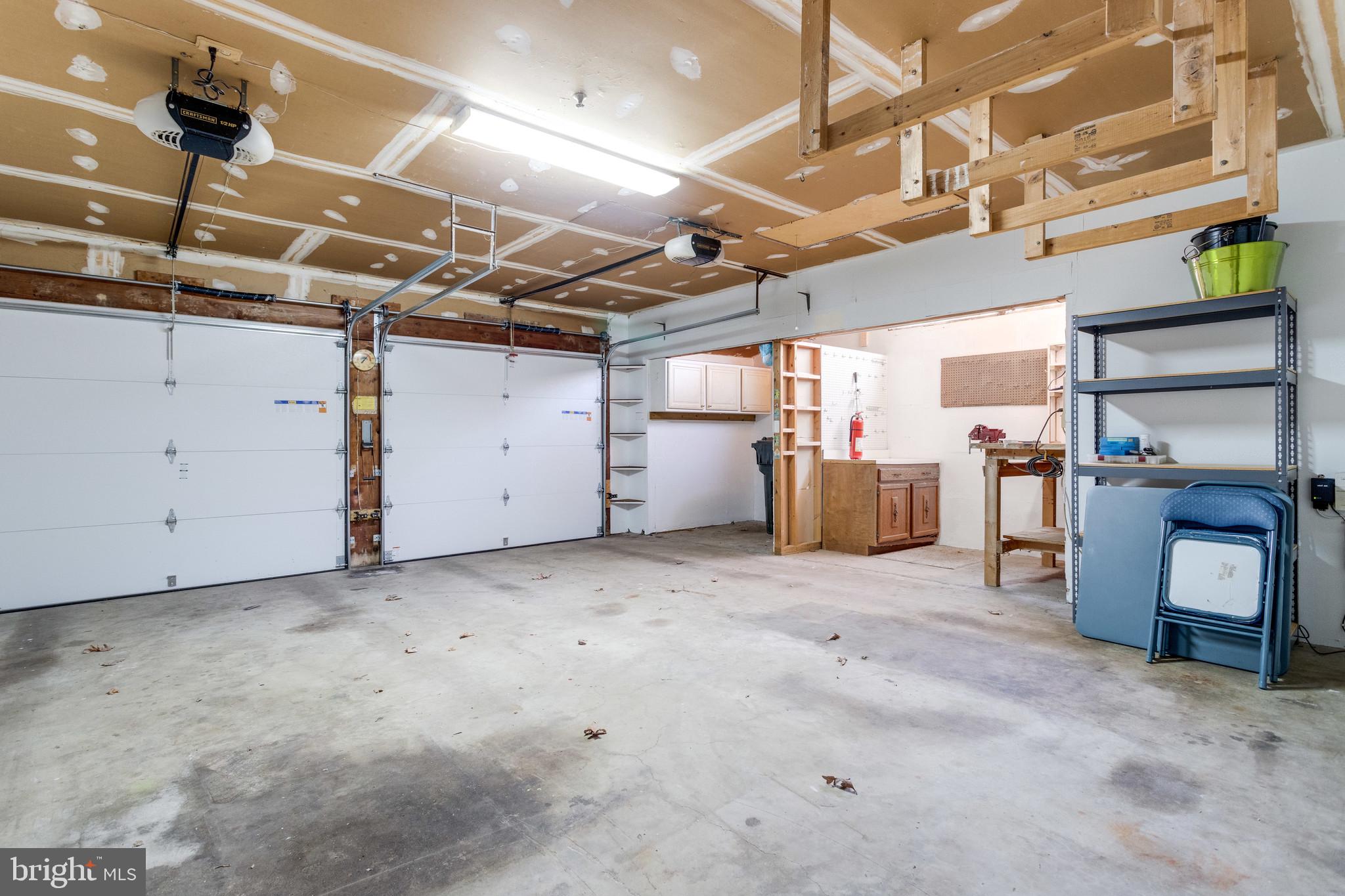 9107 Rookings Court Springfield, VA 22153 - Photo 53 of 86 2-Car Gar w/Expanded Workshop/Storage Area
