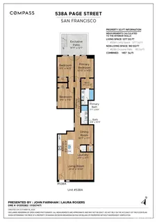 $1,195,000 | 538 Page Street, Unit A, San Francisco, CA 94117