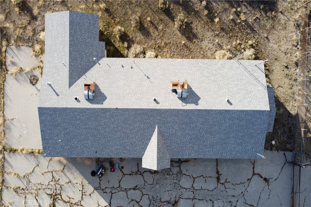 49851 Gorman Post Road Lebec, CA 93243 - Photo 18 of 42 an aerial view of a house with table and chairs