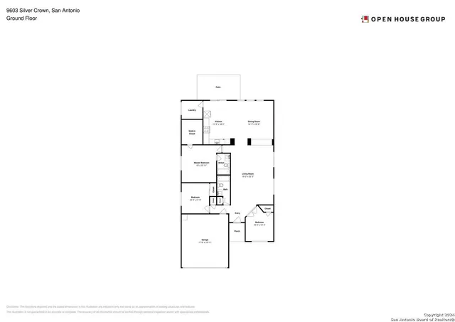 a picture of a floor plan