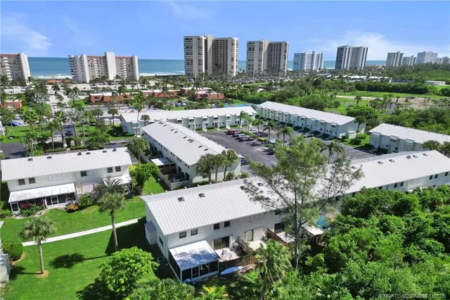 a view of a city with tall buildings