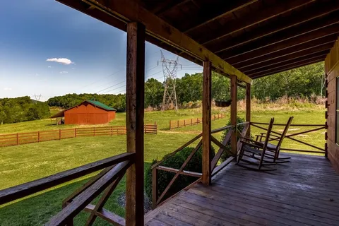 a view of an ocean from a balcony