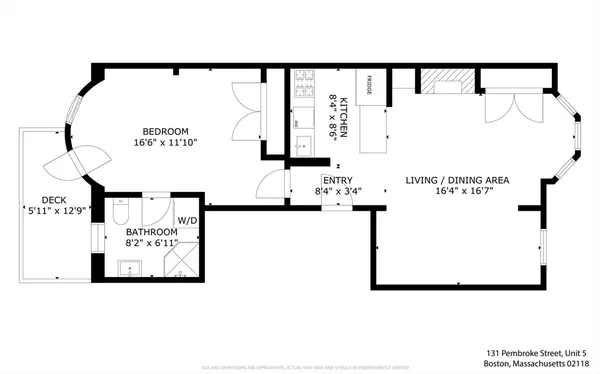 $4,300 | 131 Pembroke Street, Unit 5, Boston, MA 02118