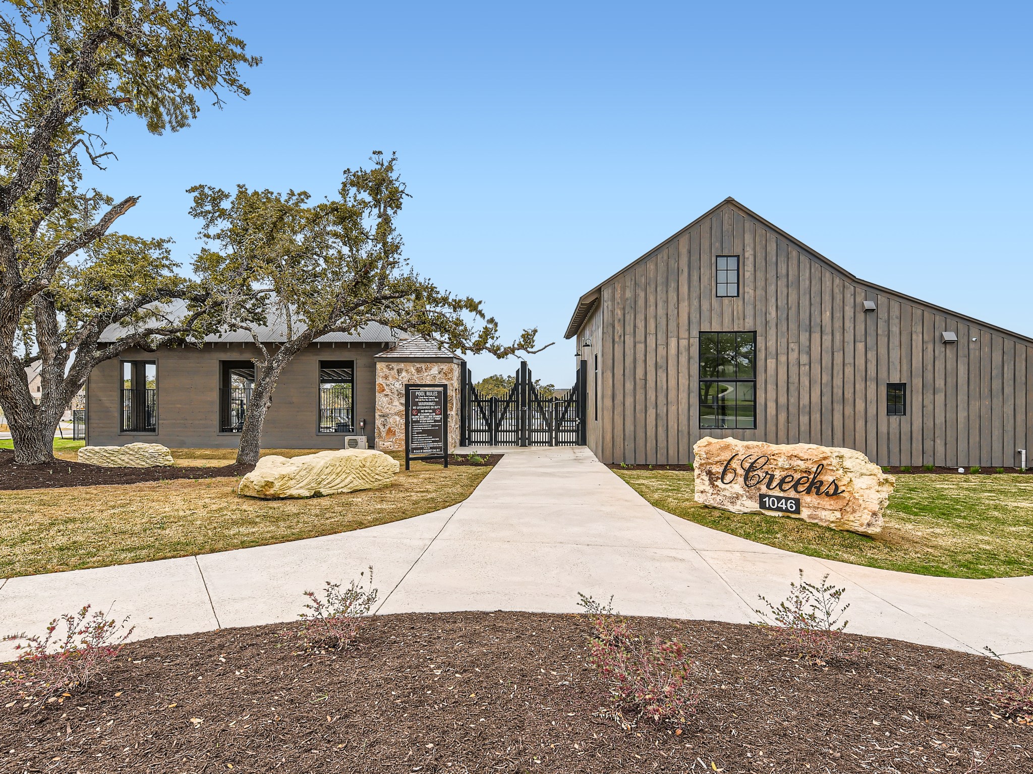308 Fawn Riv Run Kyle, TX 78640 - Photo 24 of 25 Beautiful community spaces give Six Creeks its welcoming neighborhood feel.