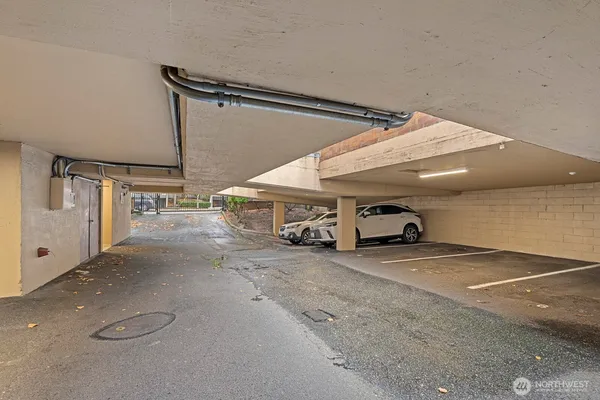 a view of parking area
