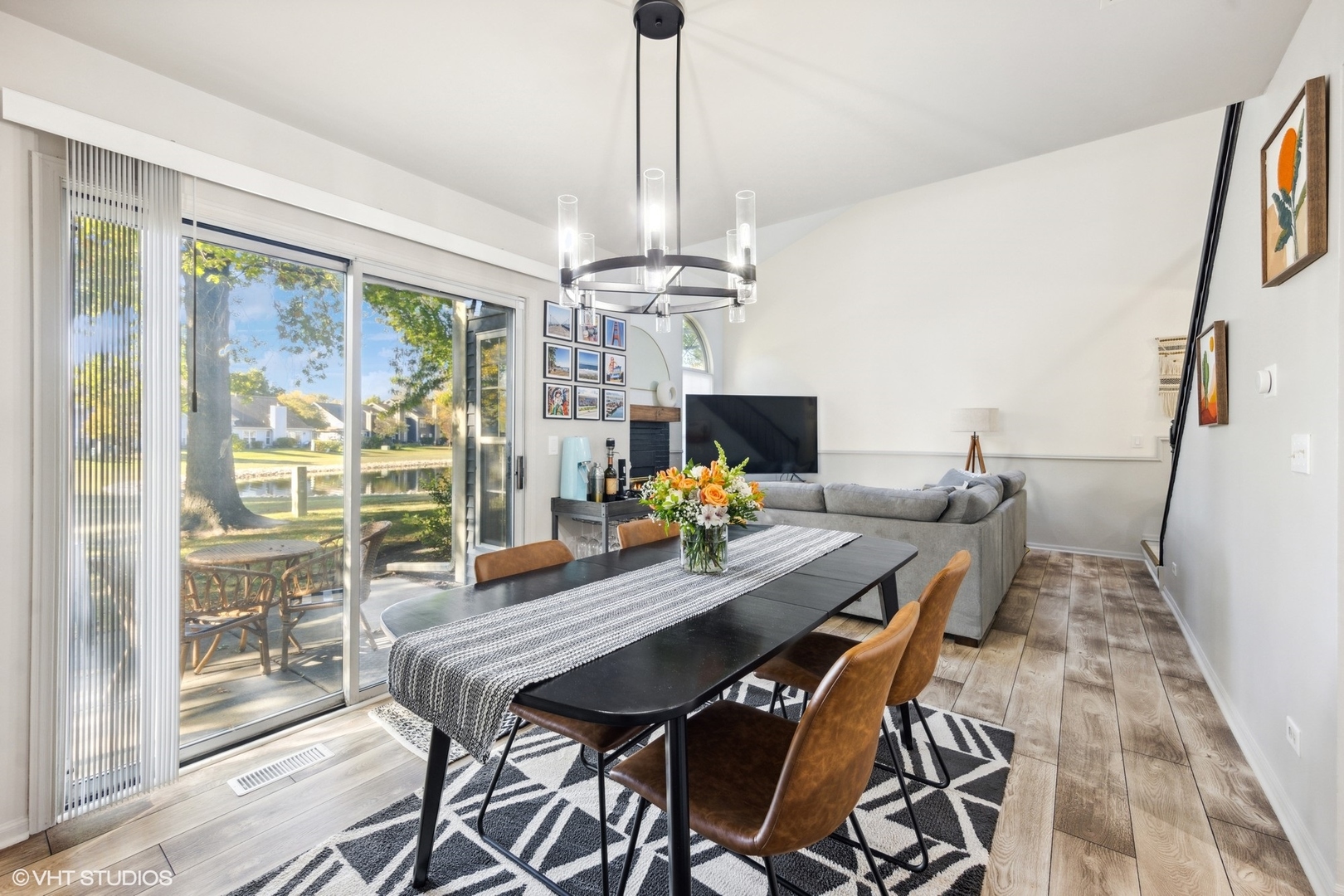 732 Bent Ridge Lane Elgin, IL 60120 - Photo 8 of 25 a view of a dining room with furniture window and outside view