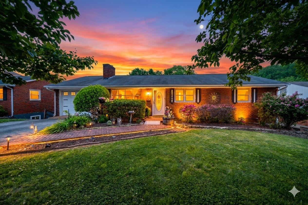 1625 Eanes Road Roanoke, VA 24014 - Photo 57 of 62 EXTERIOR LIGHTS VIRTUALLY STAGED