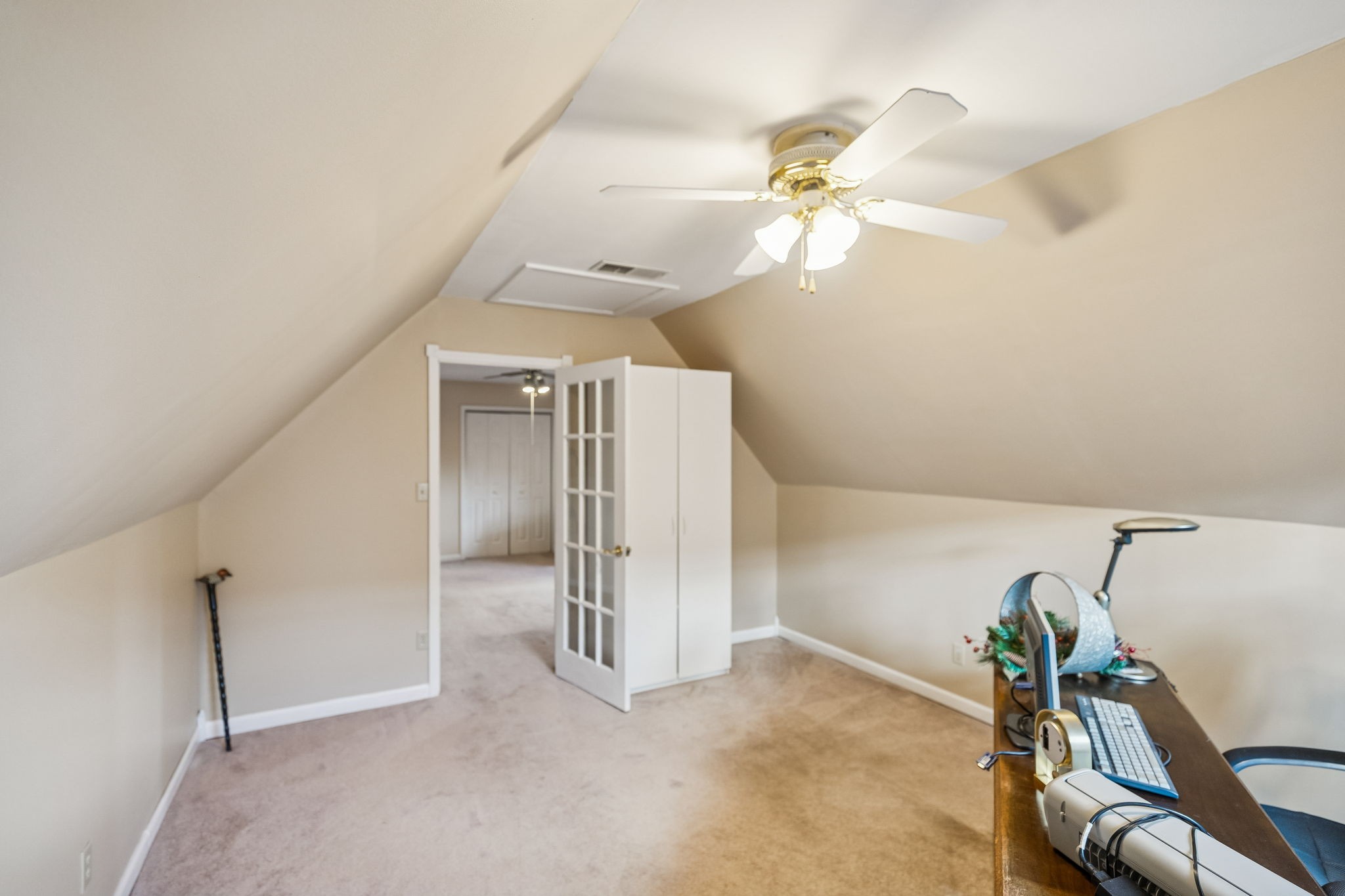 524 Willie Jarvis Road Sparta, TN 38583 - Photo 33 of 59 a view of a livingroom with a ceiling fan and window