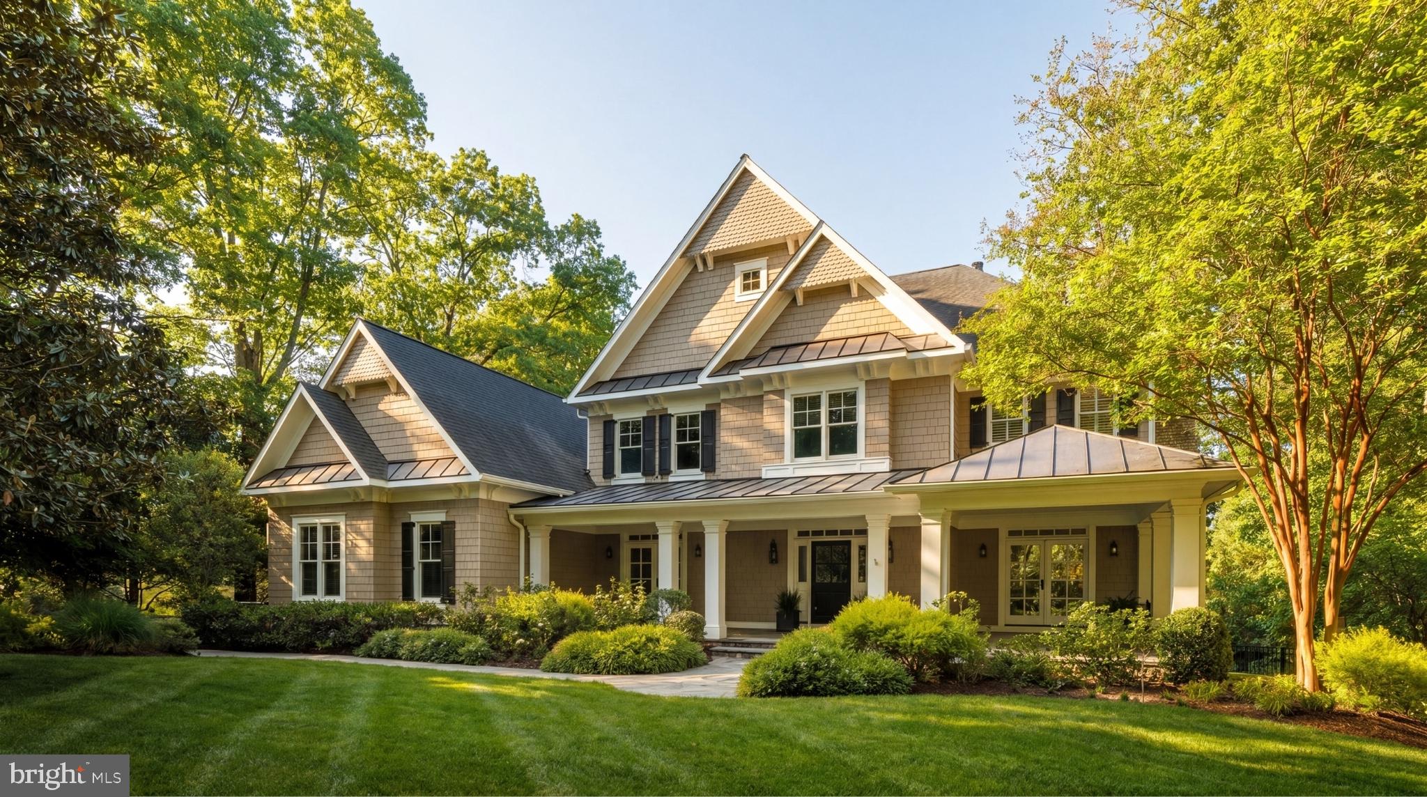Landscaped one-acre estate in McLean