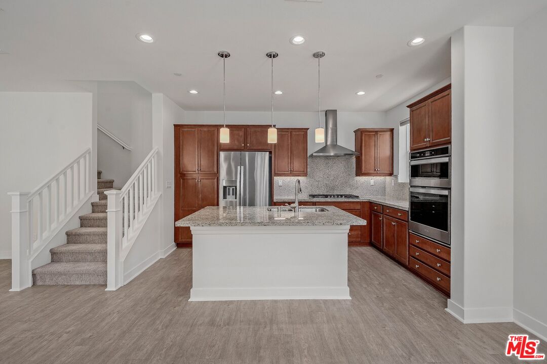 659 Daniel Freeman Circle Inglewood, CA 90301 - Photo 9 of 34 a view of kitchen with sink microwave and stove
