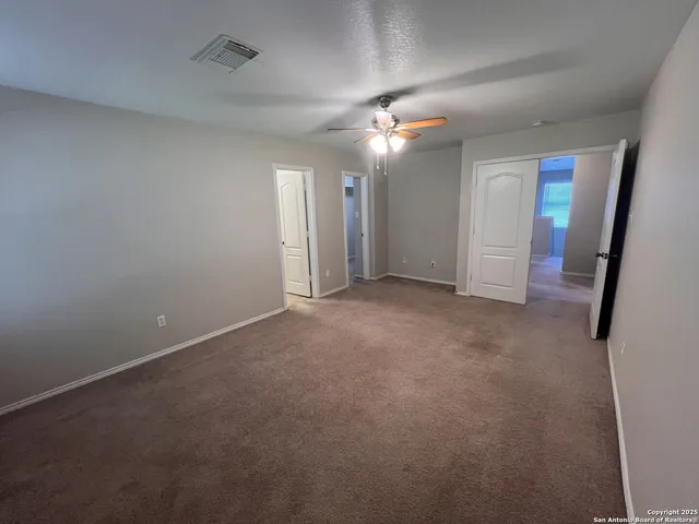 a view of empty room