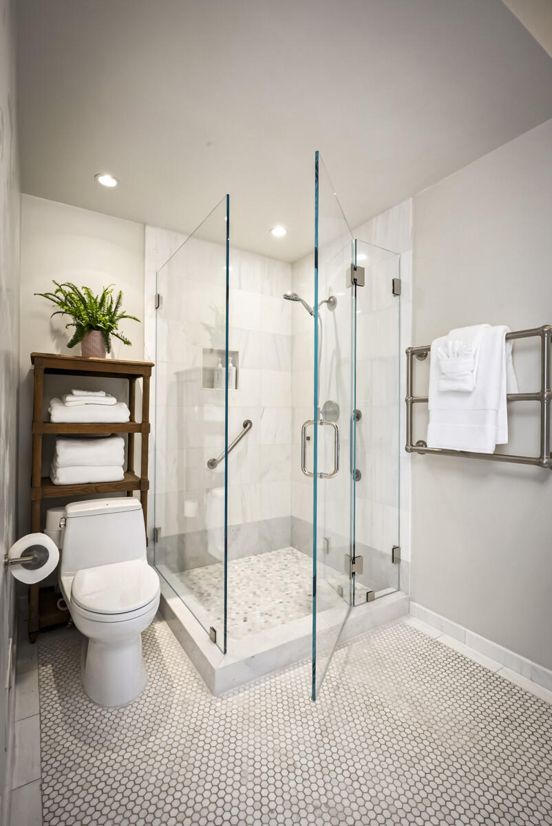 1190 Garden Lane Montecito, CA 93108 - Photo 18 of 43 a bathroom with a toilet a sink and a shower