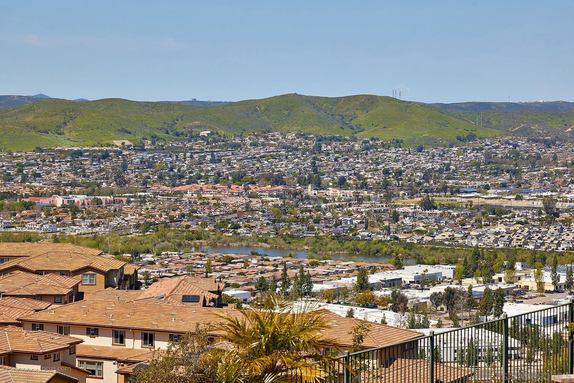 3025 Calico Street Santee, CA 92071 - Photo 41 of 59 an aerial view of residential houses with outdoor space and trees