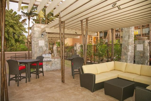 3710 Lower Honoapiilani Road, Unit F44 Lahaina, HI 96761 - Photo 16 of 17 a building outdoor space with patio furniture