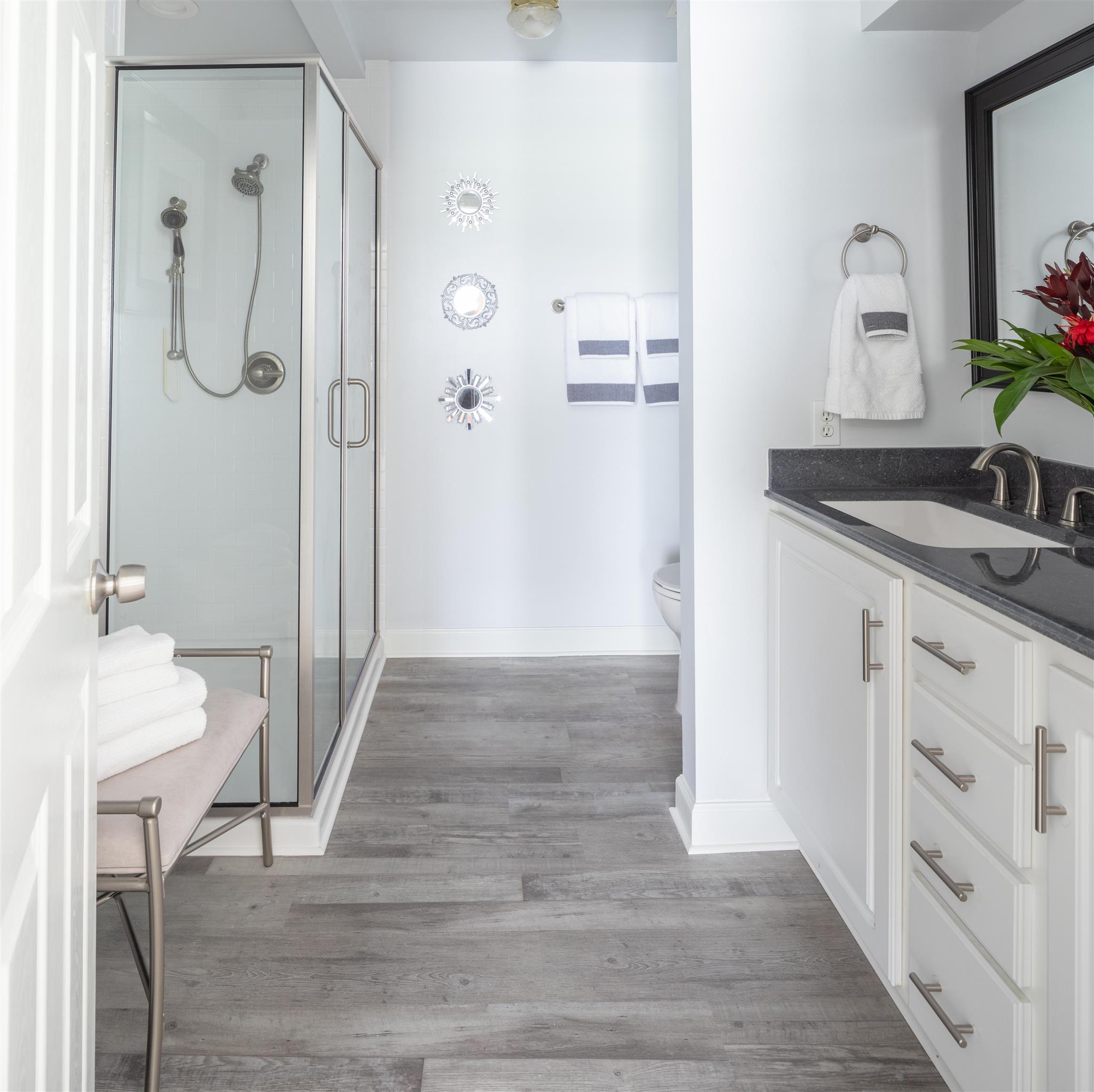 6317 Lampkins Bridge Road College Grove, TN 37046 - Photo 11 of 28 a bathroom with a sink and a mirror
