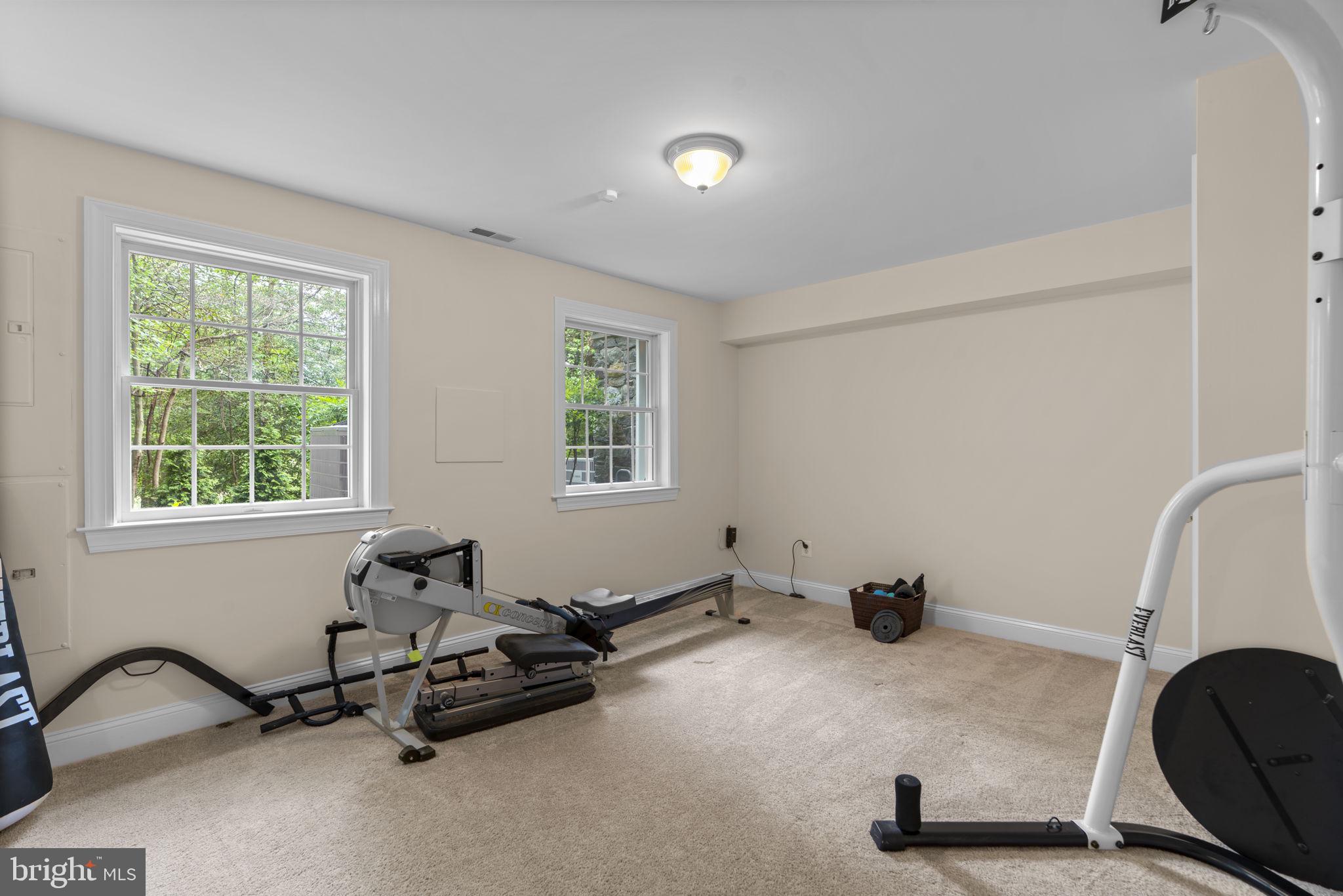 798 Creek View Road Severna Park, MD 21146 - Photo 44 of 72 a room with gym equipment and a window