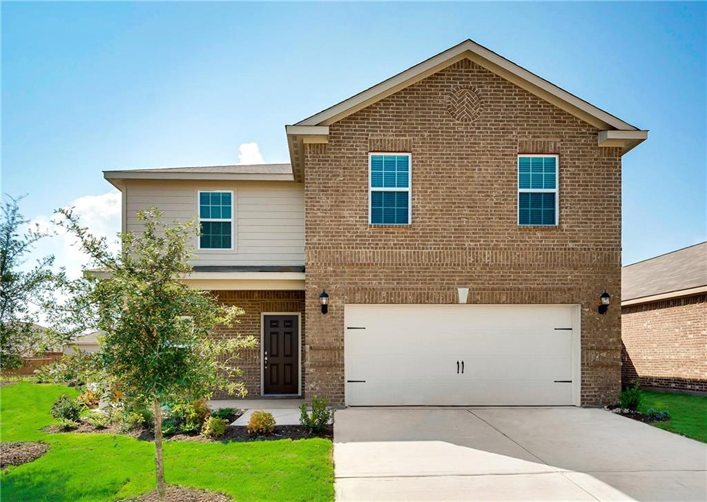 a front view of house with yard