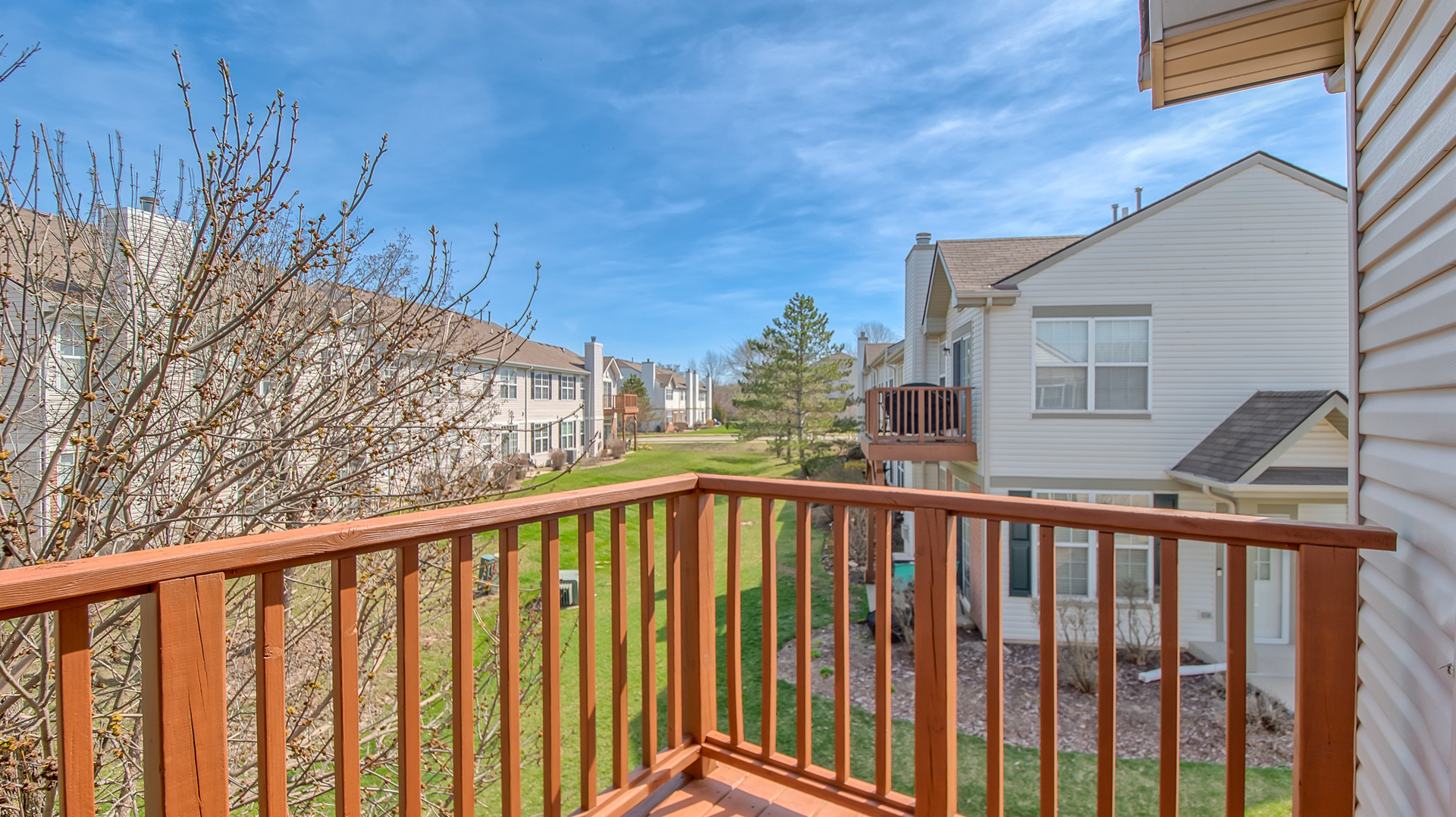 545 North Fox Trail Round Lake, IL 60073 - Photo 13 of 15 a view of balcony with a small yard