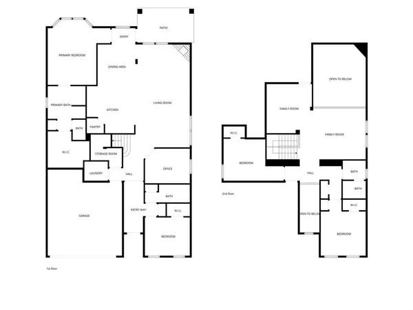 a picture of a floor plan