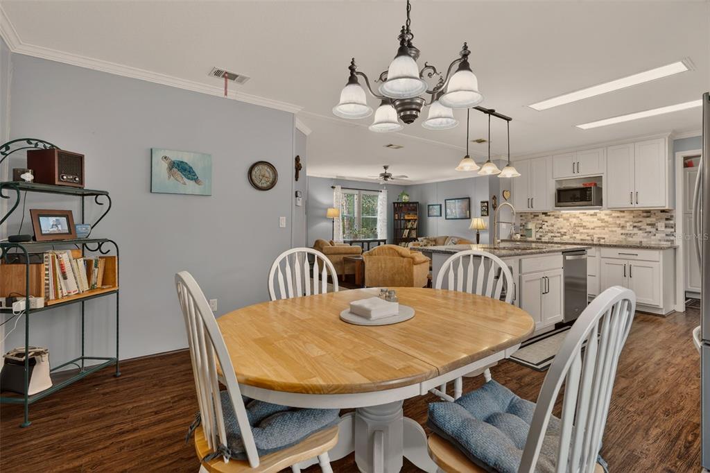 6249 South Esmeralda Terrace Lecanto, FL 34461 - Photo 22 of 61 a view of a dining room with furniture