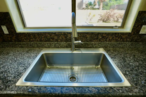 a view of water sink