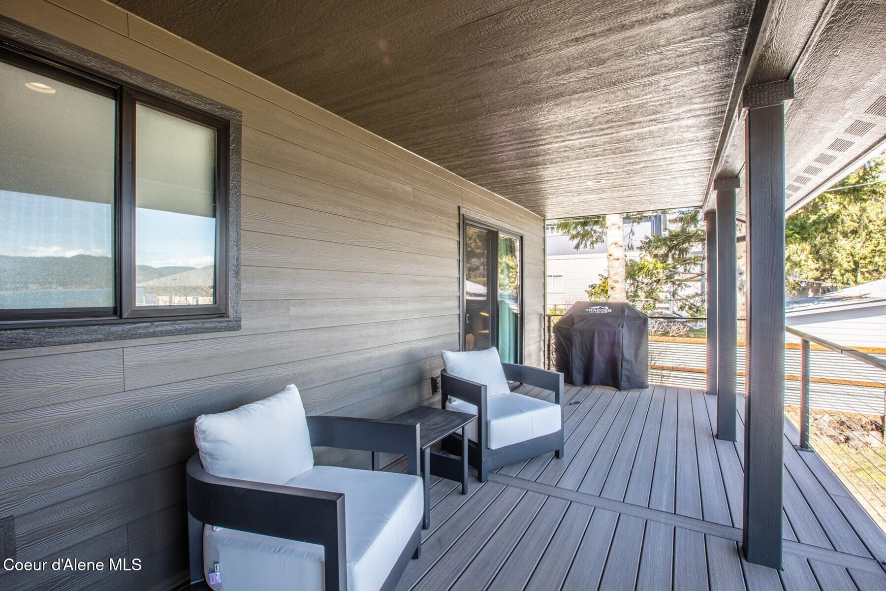 475 Campbell Point Road Laclede, ID 83841 - Photo 22 of 66 Covered deck off of primary