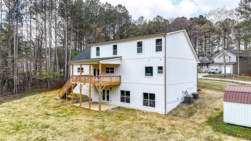88 Carolyn Path Rockmart, GA 30153 - Photo 64 of 73 a view of a house with backyard