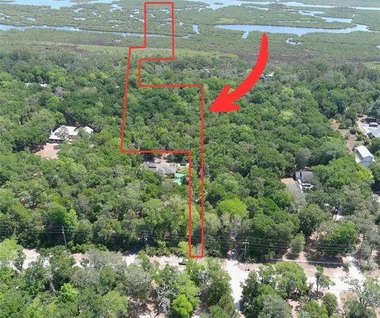 a view of a house with a backyard and plants